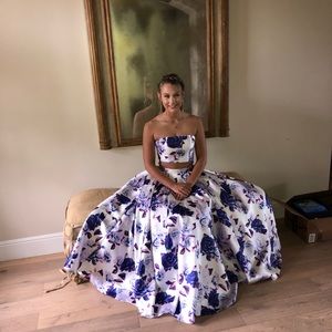 Jovani floral dress